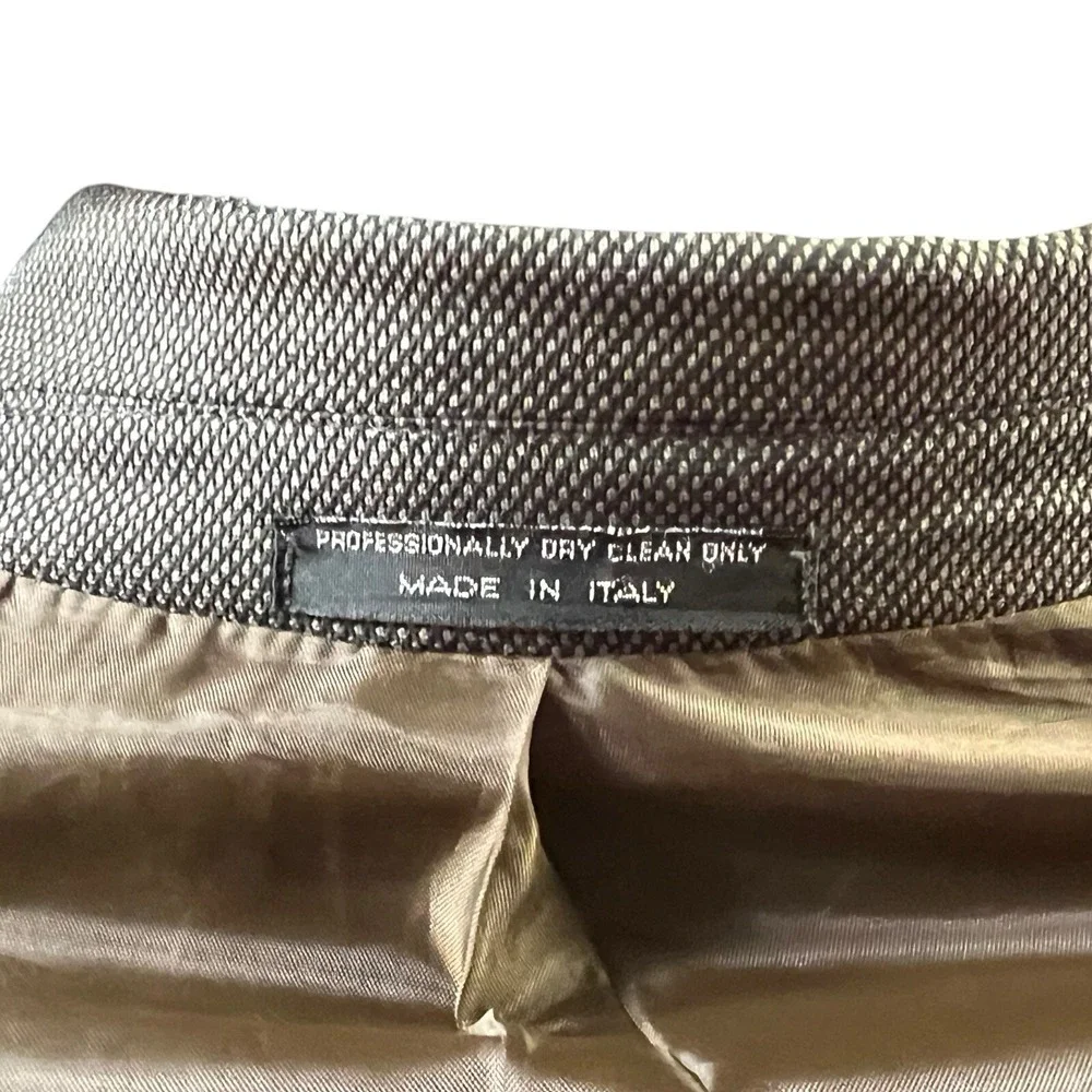 Galliani Blazer Ermenegildo Zegna Super 120s Wool Made In Italy Gray Mens 34L‎